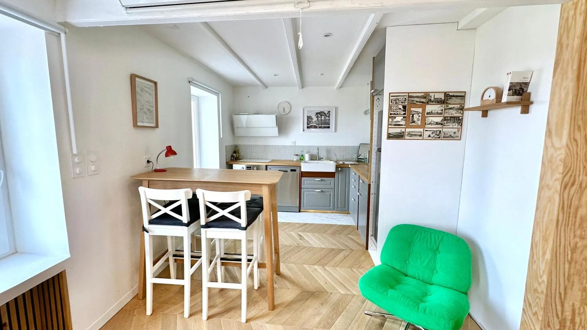 Au Bon Accueil - Appartement Vue Mer - Hyper Centre - Avec Home-Cinema Carantec France